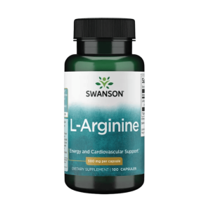 Swanson L-Arginine 500 mg (100 Capsules)