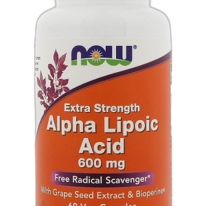 Alpha Lipoic Acid Extra Strength 600 mg 60caps