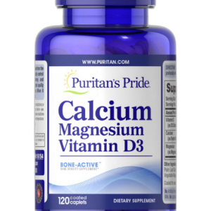 Calcium Magnesium with Vitamin D 120caplets