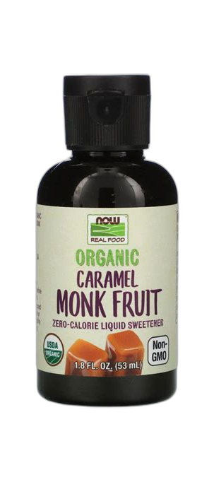 Organic Liquid Monk Fruit 53ml Caramel