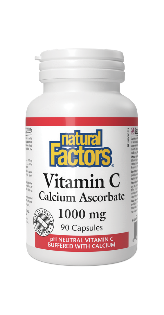 Vitamin C Calcium Ascorbate 1000mg 90caps