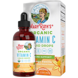 Organic Vitamin C Liquid Drops 120ml Orange