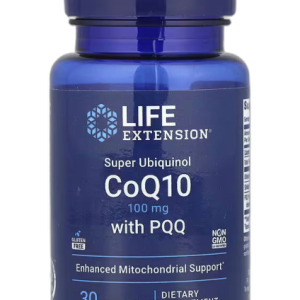 Super Ubiquinol CoQ10 with PQQ 100mg 30softgels