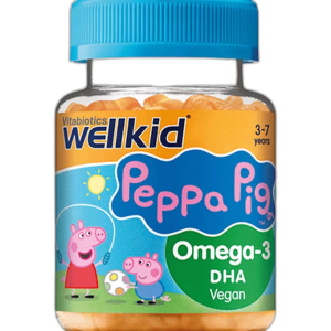 Wellkid Peppa Pig Omega-3 DHA 30gummies Orange
